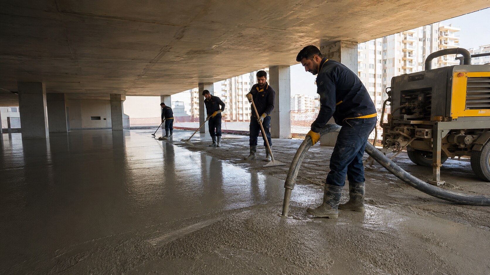 Ankara profesyonel makineli şap uygulaması