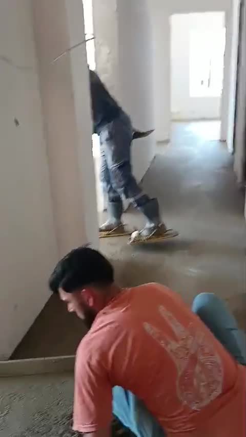 İç mekan şap uygulaması