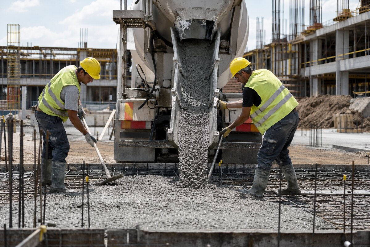 Profesyonel beton dökümü hizmeti